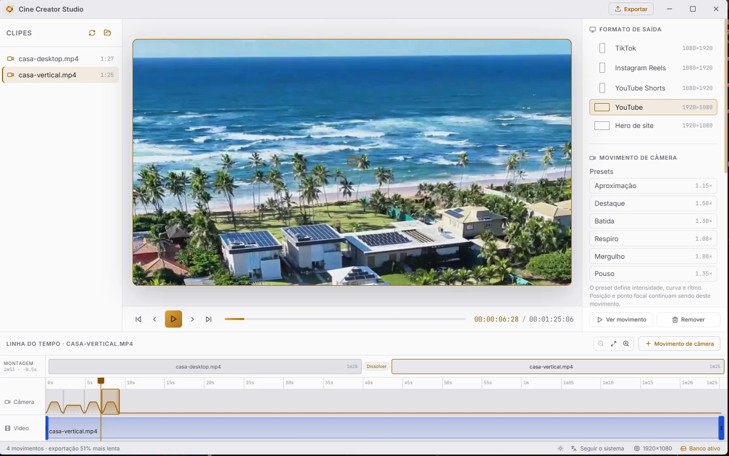 The editor in the light theme
